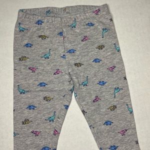 Baby girl dinosaur leggings